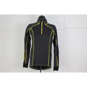 Helly Hansen Black and Yellow Women's Top